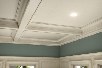 Coffered Ceilings and Crown Molding